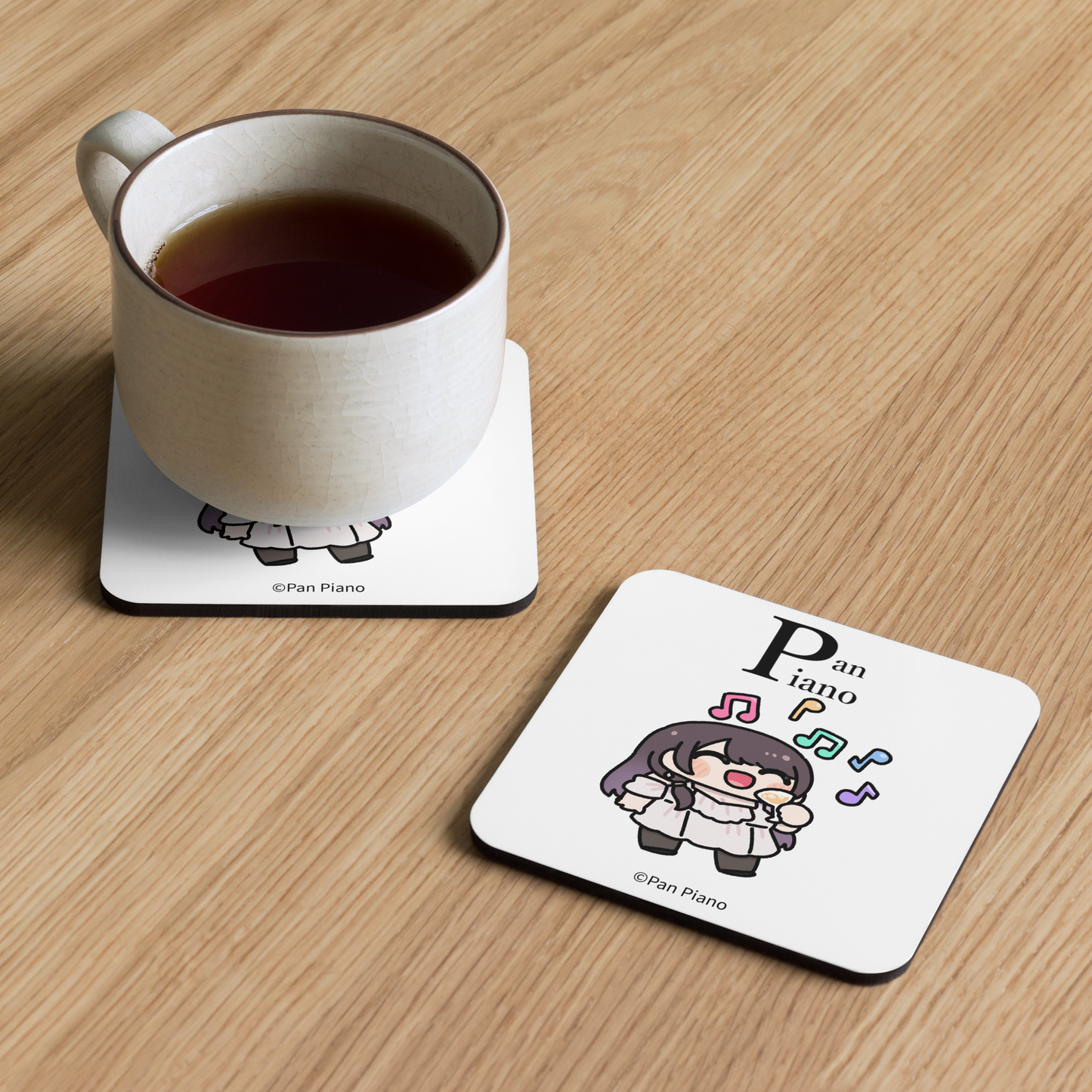 Cork Coaster – Singing Piano