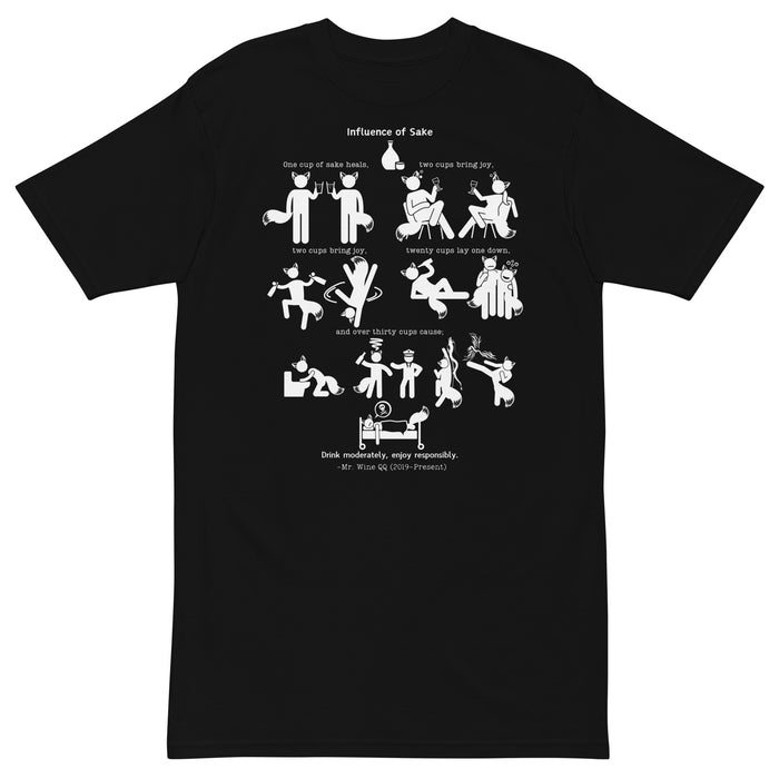 Influence of Sake Pictogram T-shirt