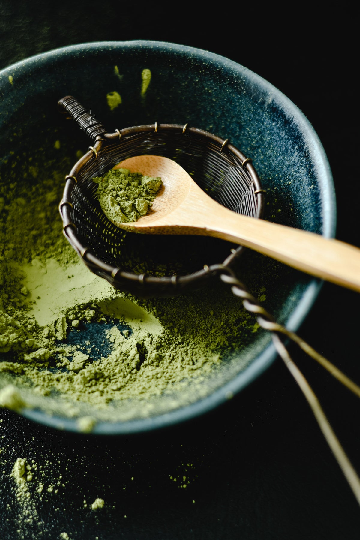 抹茶の参考イメージ/抹茶素材示意/Matcha ingredient illustration