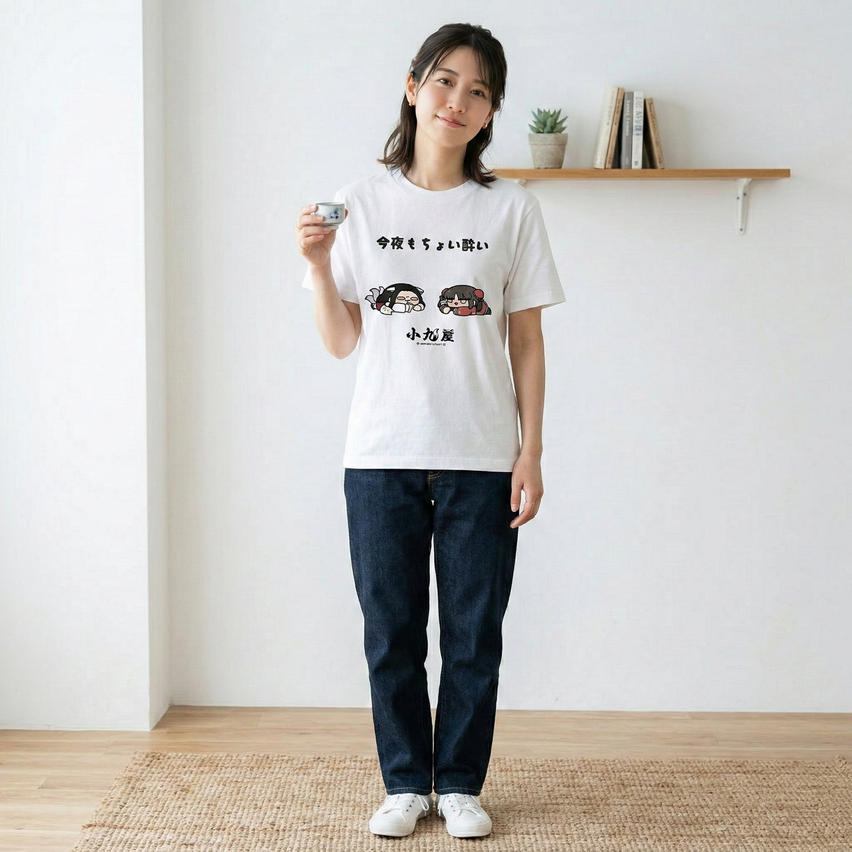 《今夜もちょい酔い》九和 × 酒茵 限定Tシャツ