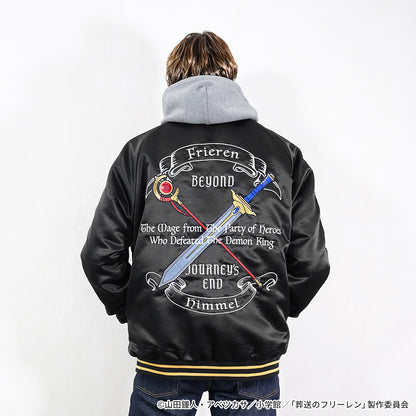 AKROS 官方商品照：芙莉蓮與欣梅爾雙面刺繡橫須賀外套（10）