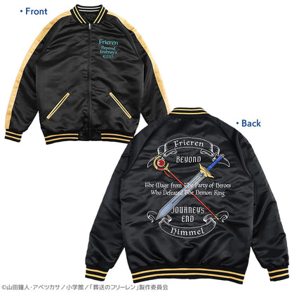AKROS 官方商品照：芙莉蓮與欣梅爾雙面刺繡橫須賀外套（2）