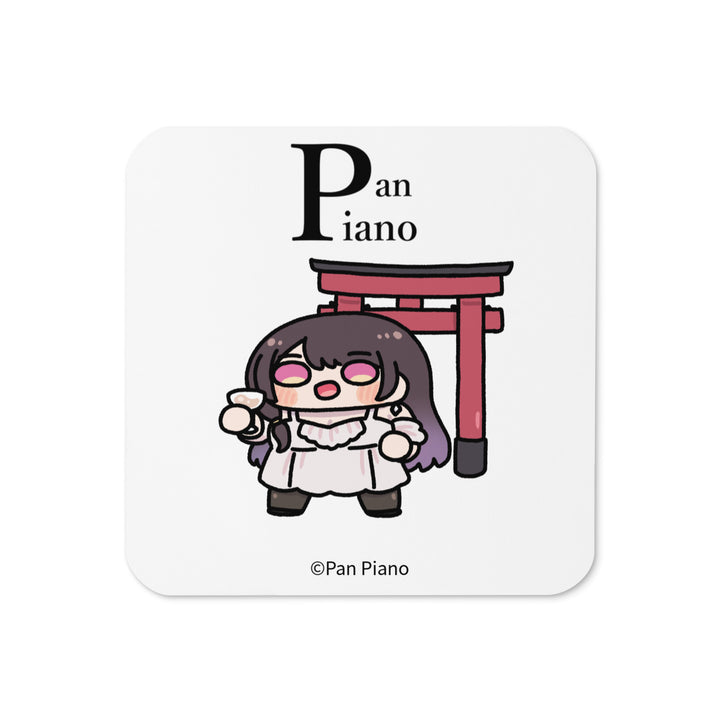(Cork Coaster) Pan Piano with Torii
