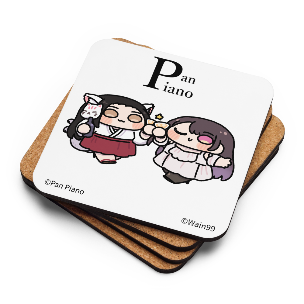 (Cork Coaster) Pan Piano Toasting with Q-Na