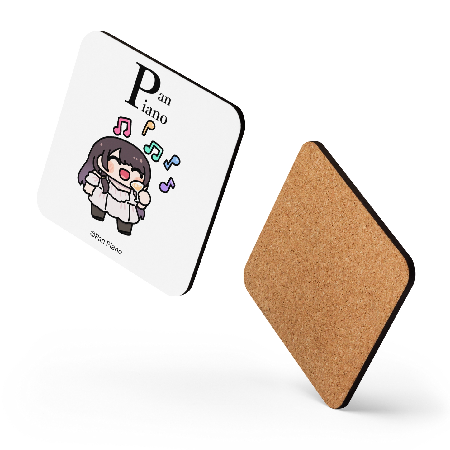 Cork Coaster – Singing Piano