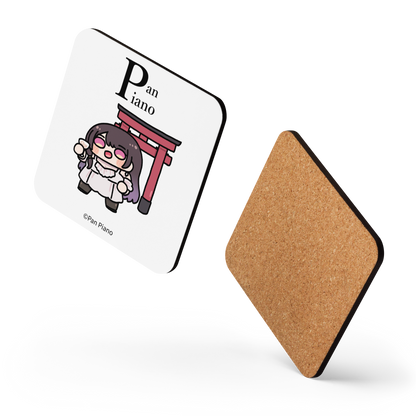 軟木杯墊 Pan Piano 與紅鳥居