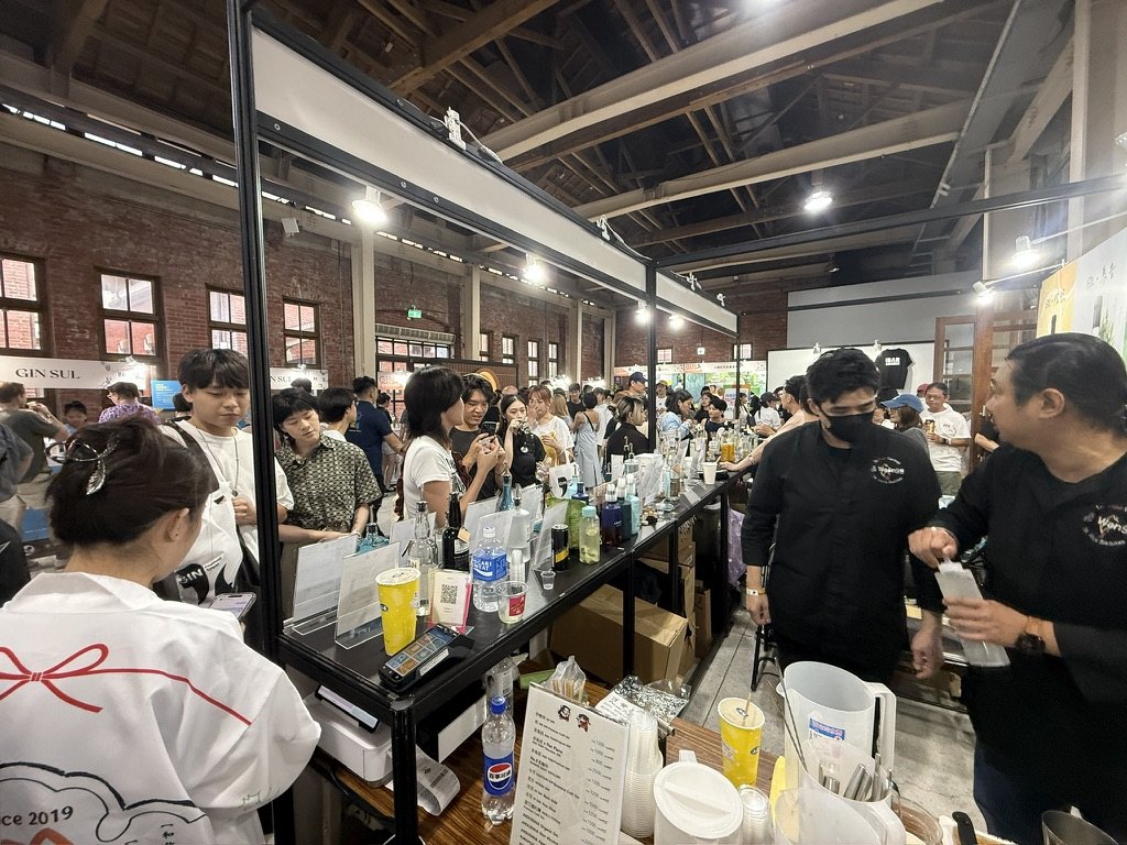 台湾での商品紹介イベント