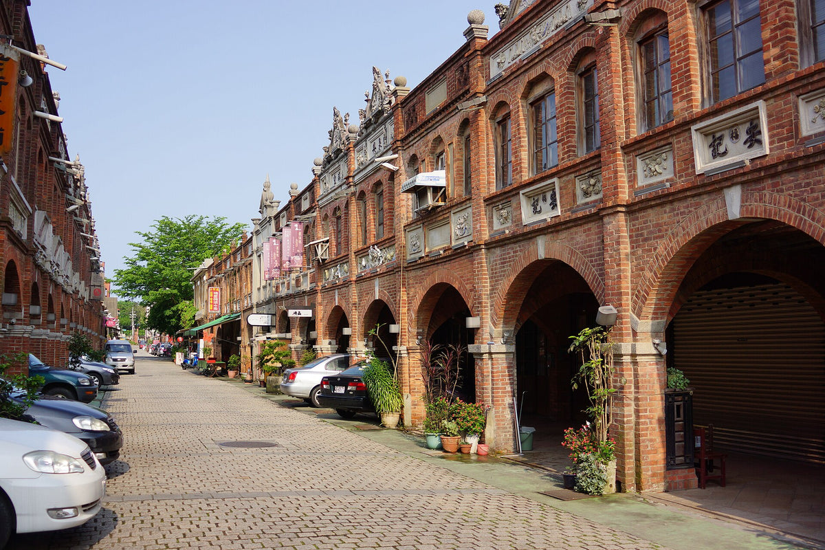 Arkaden der Hukou Old Street