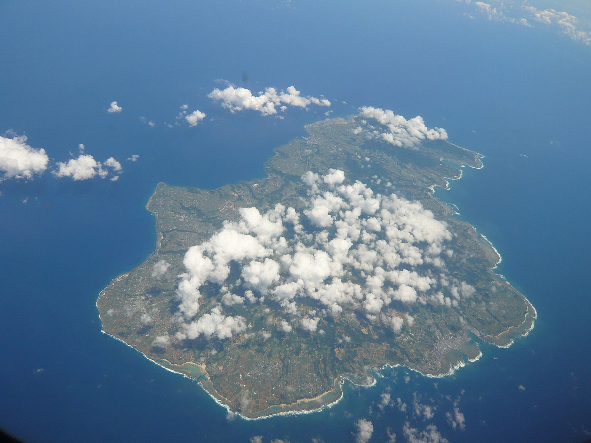 Tokunoshima from the air