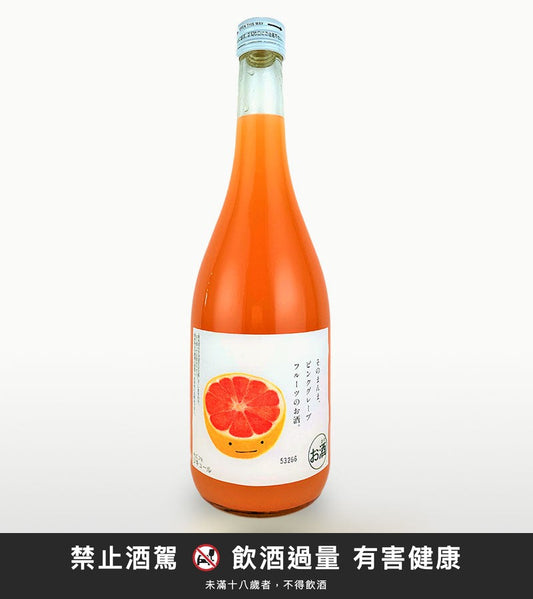 妖怪水果酒-葡萄柚｜禁止酒駕 飲酒過量有害健康