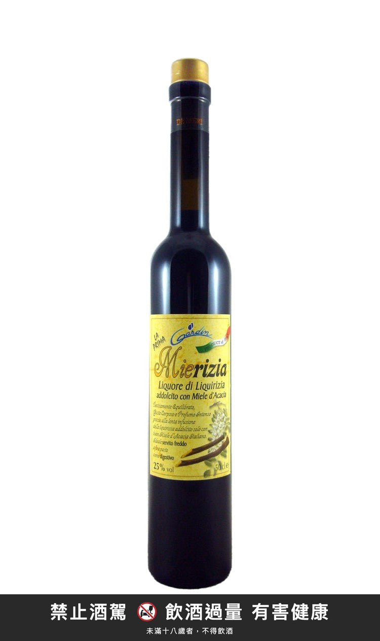 De Negri Mierizia 500ml｜禁止酒駕 飲酒過量有害健康