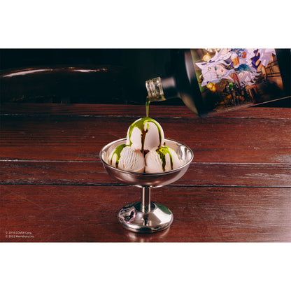 酔う抹茶プディングのアイス添え／醉抹茶布丁香甜酒搭配冰淇淋／Matcha pudding liqueur over ice cream