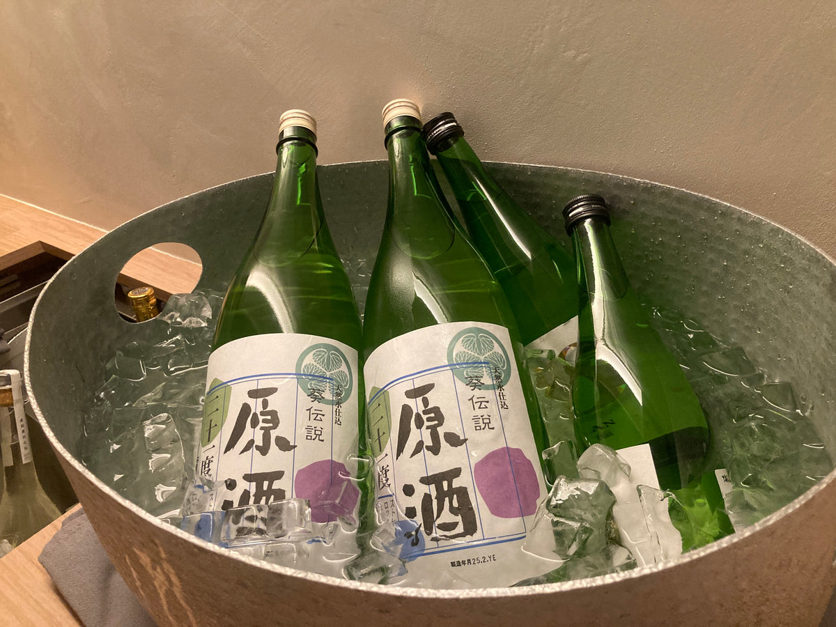 HOSUの試飲会で提供した日本酒