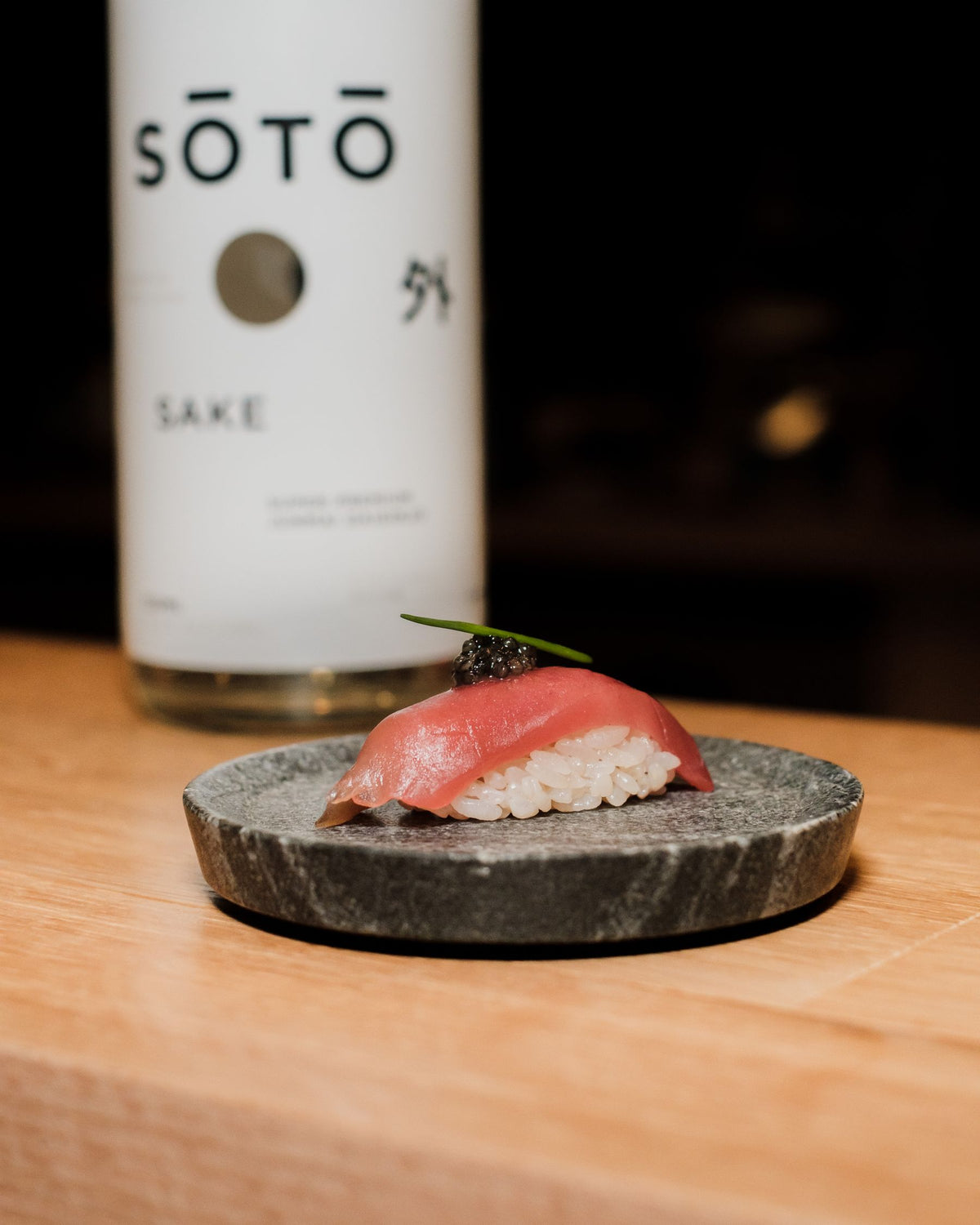 SOTOの日本酒と寿司のペアリング