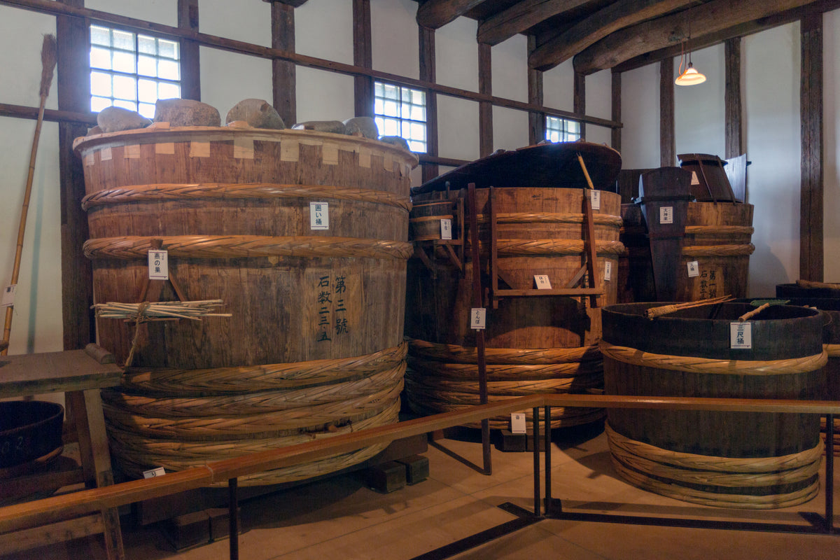 博物館明治村・菊の世酒蔵の大桶