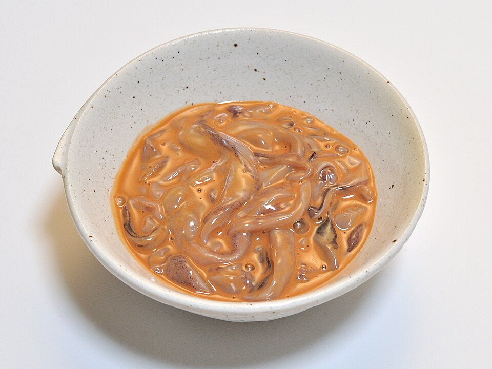Squid shiokara