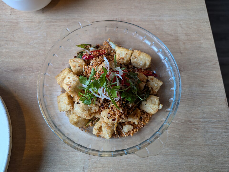 Crispy tofu